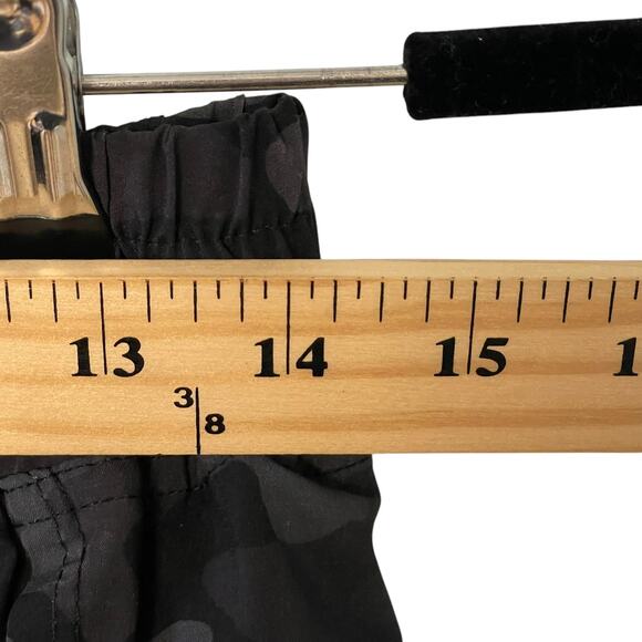 Versona Black Gray Camo Running Shorts with Briefs M - Picture 3 of 4